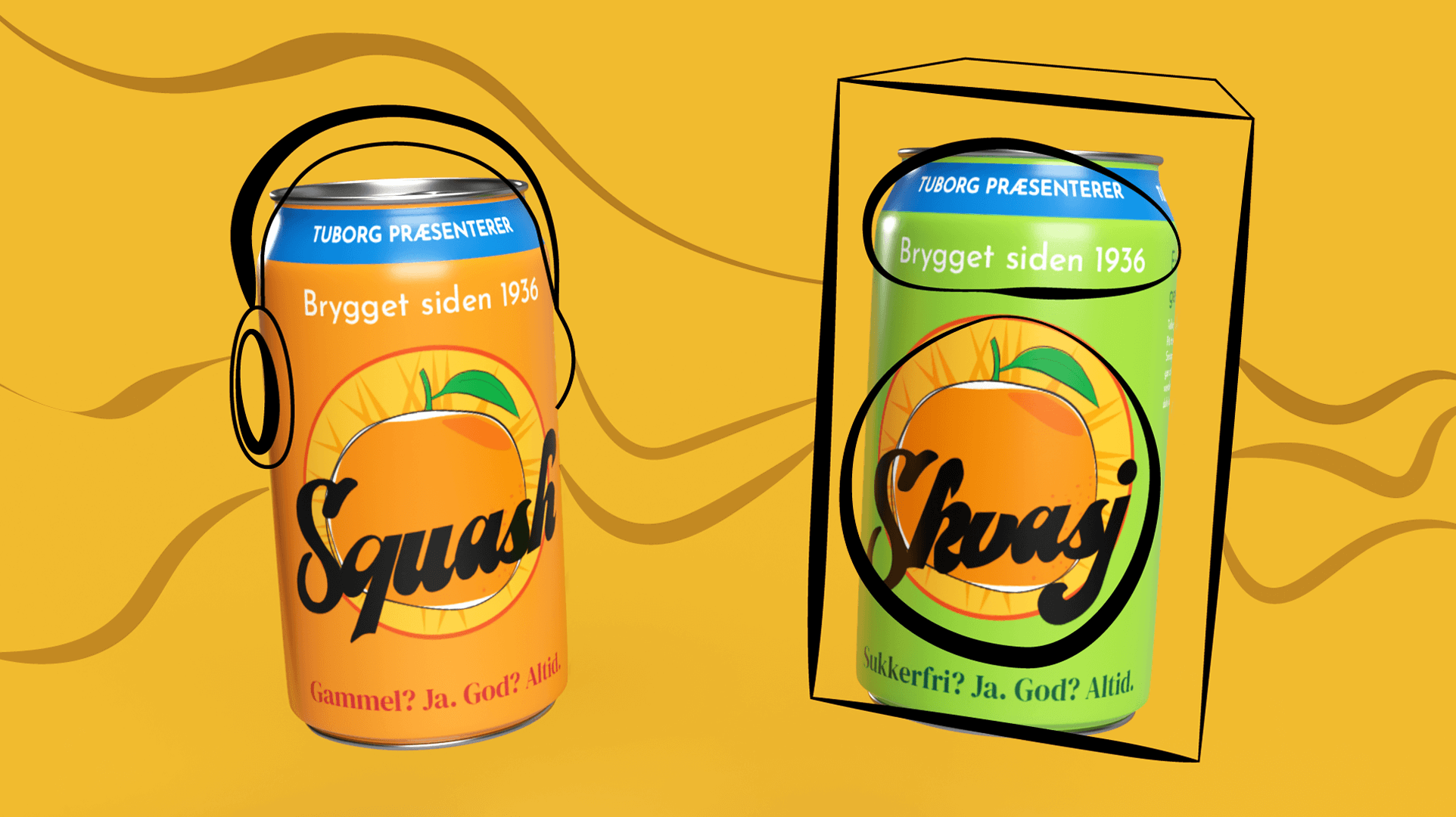 Two Hands and Two Squash
